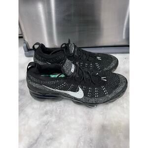 Nike Air VaporMax Flyknit 2023 Men’s Size 9 Black White Running Shoes DV1678-001